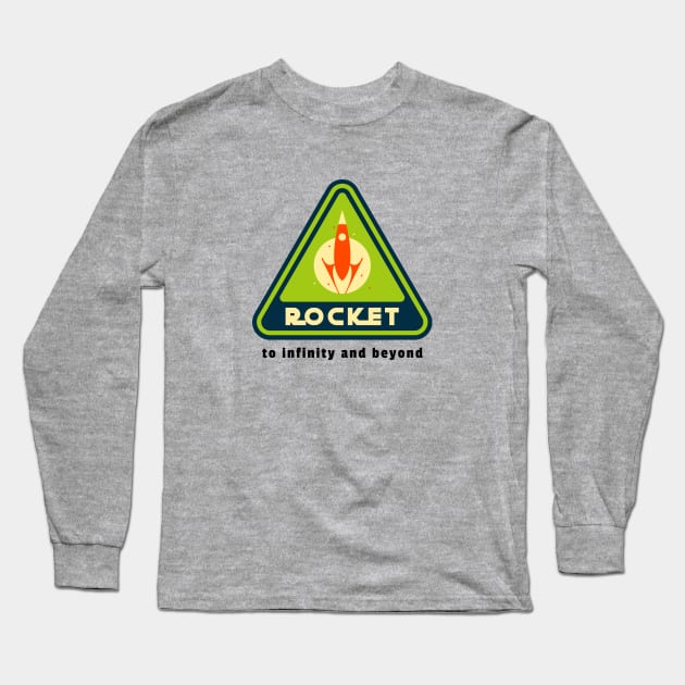 Rocket Long Sleeve T-Shirt by Samuel Tee